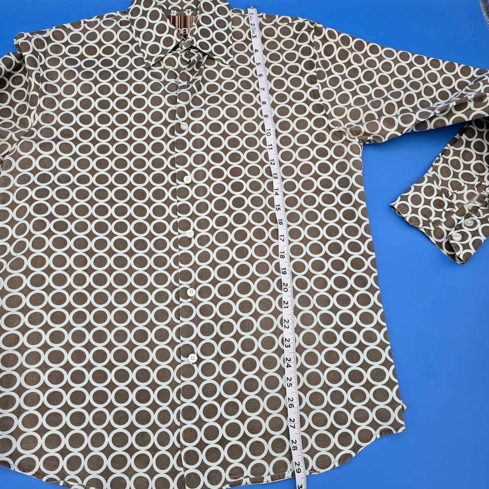 Roar for BUCKLE Circle‎ Print Brown/Blue Large - Picture 8 of 9